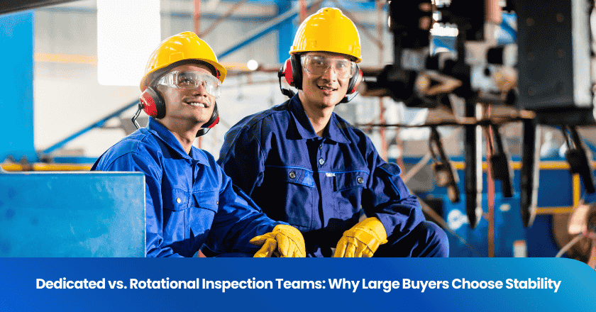 Dedicated vs. Rotational Inspection Teams: Why Large Buyers Choose Stability
